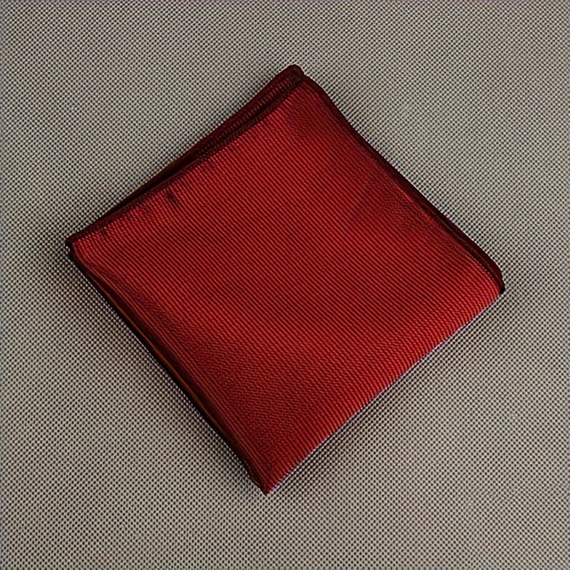 Set of 11 Men's Polyester Pocket Squares for Suit Accessories