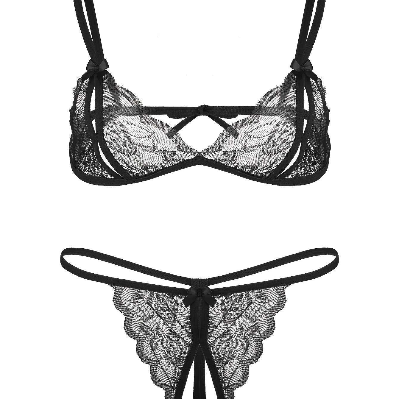 Women's Cotton Underwear Set with 3 Pairs in Assorted Colors