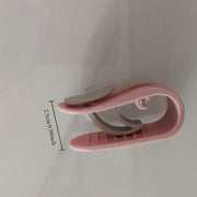 Pink Bed Sheet Clips 9 Pieces, No Needle Fasteners for Quilts and Curtains