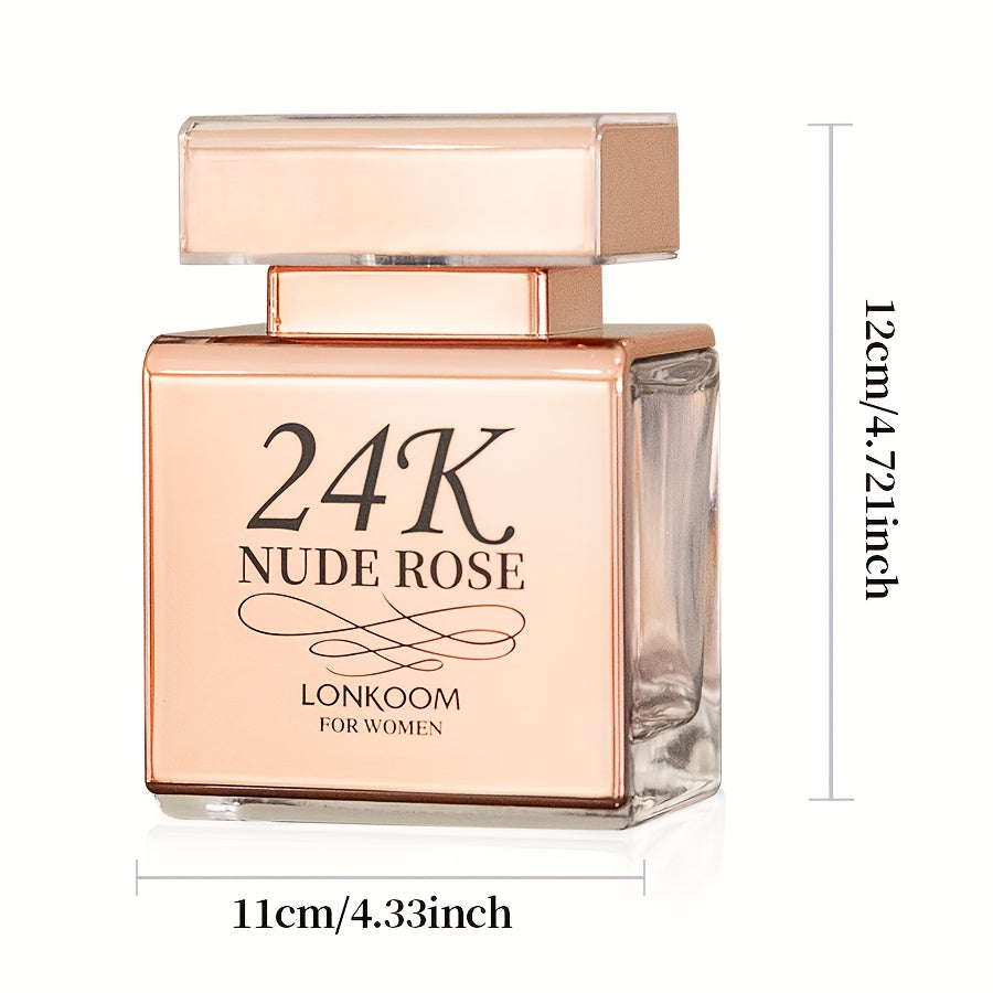 Women’s Floral Eau De Parfum 3.38oz Long-Lasting Fragrance for Daily Wear