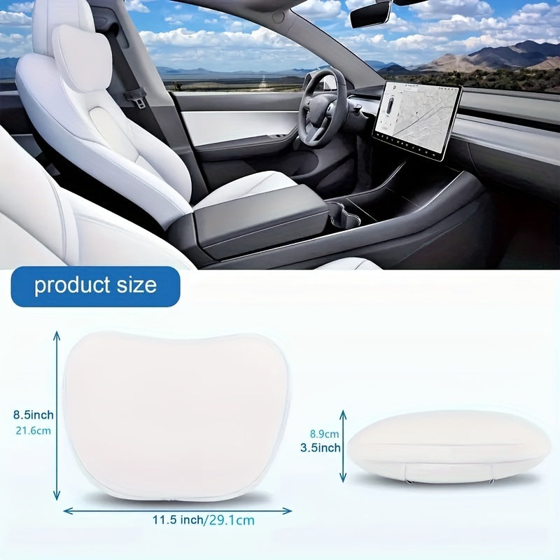 Unisex Car Cushion Memory Foam Ergonomic Support Adjustable Headrest