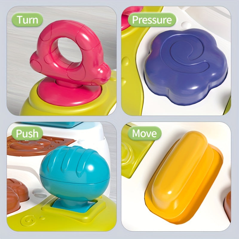 Interaktiv Yashirin va Qidirish Mushuk O'yinchoqi, Sabab va Ta'sir Munosabatlari Qutisi, Kutilmagan Ko'tarilish Kalit Qutisi, Musiqiy Erta Ta'lim Pazzli O'yinchoq Bolalar Uchun