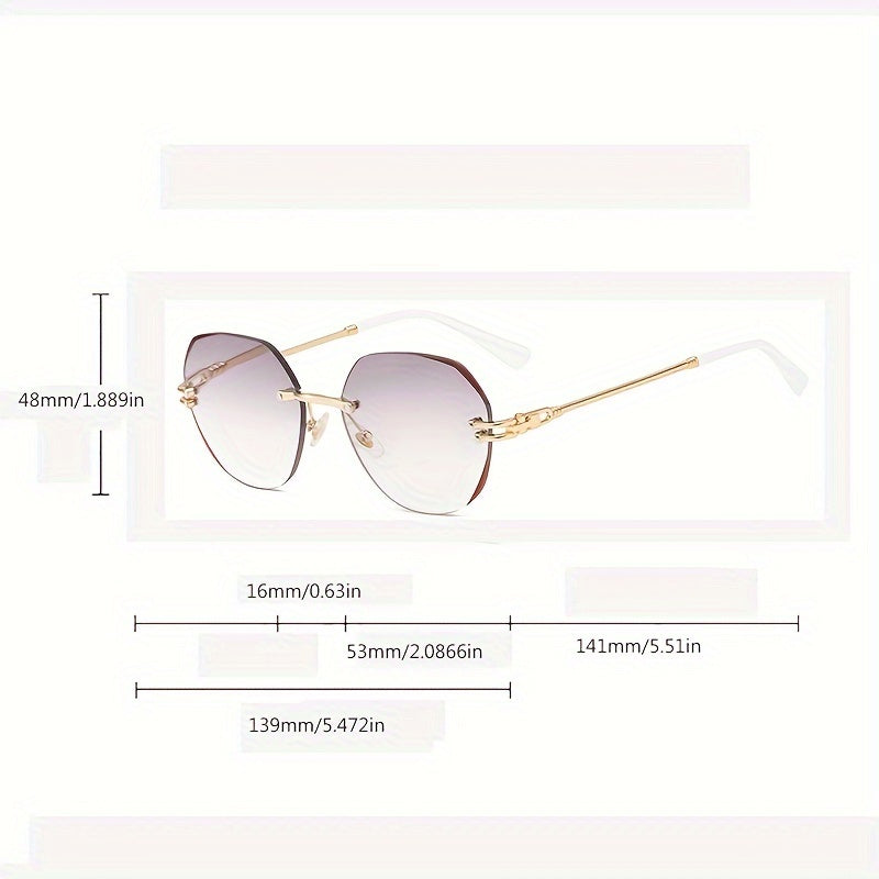 Gafas de lectura sin montura para mujer +1.0 a +4.0 gafas para presbicia