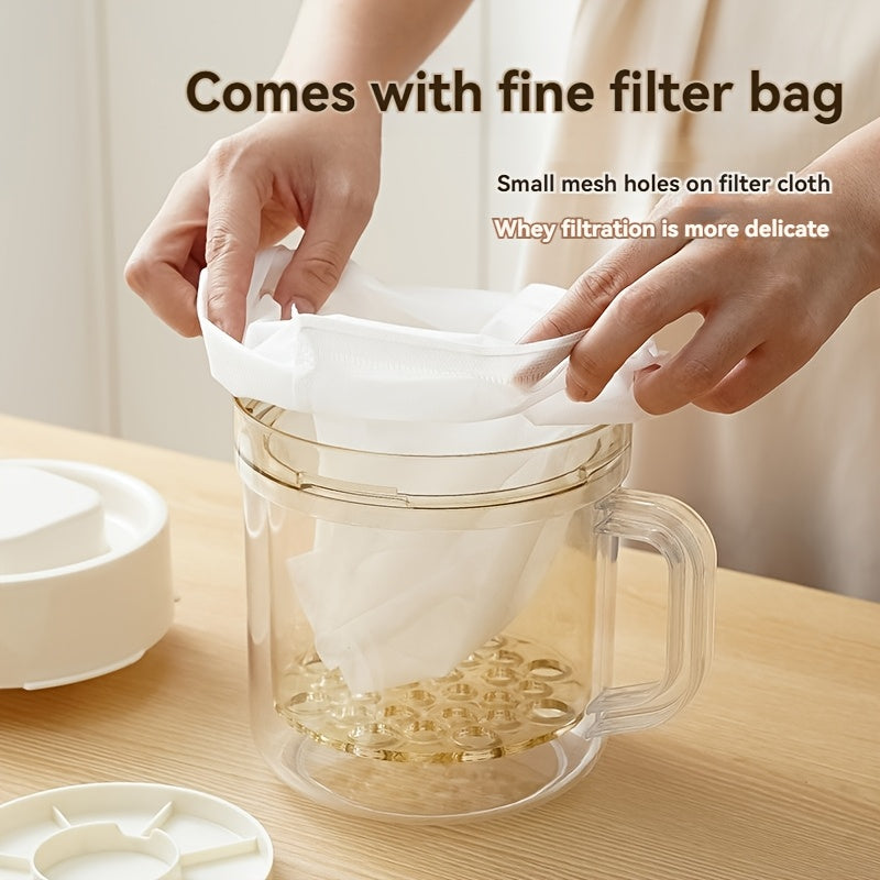 Yogurt Maker Set with Three Filter Bags for Homemade Yogurt