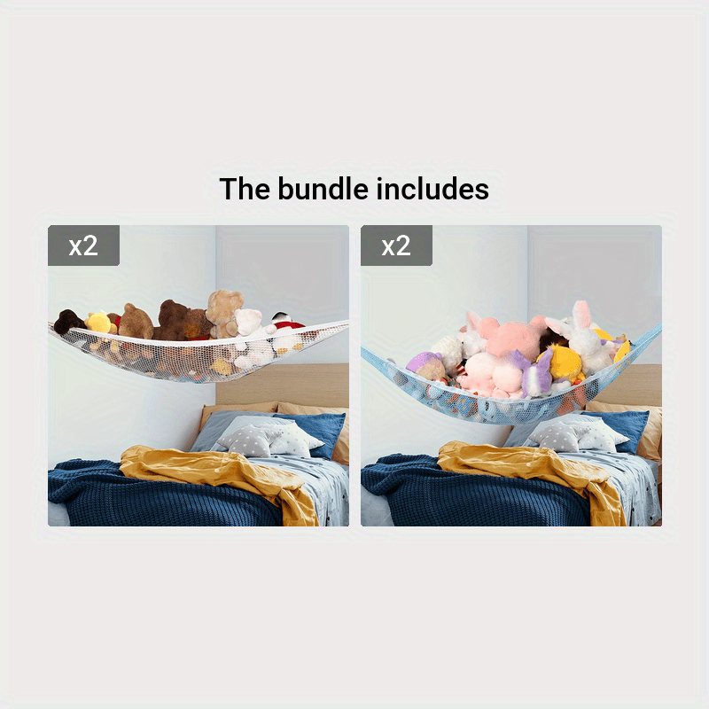 Yostiqcha hayvonlar uchun saqlash tarmog'i, xonadon va mehmonxona tartibsizliklarini boshqarish uchun osma tashkilotchi