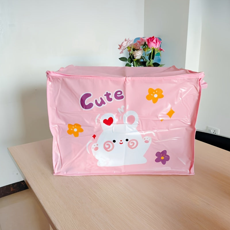 Storage Bins for Ages 14 and Up Cartoon Design for Organizing Clothes and Toys