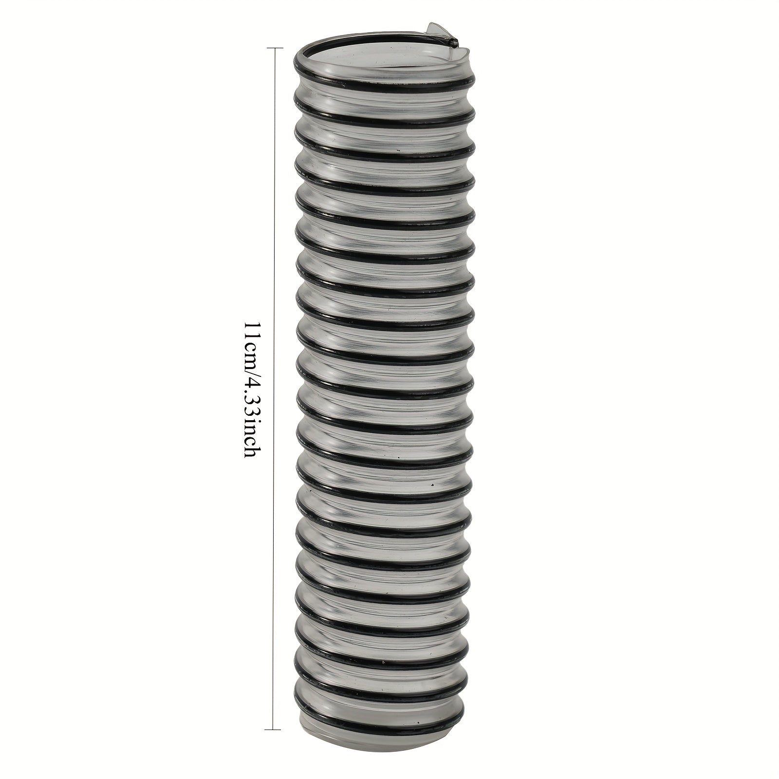 Replacement Plastic Floor Brush Hose for Vacuum Cleaners with Spring-Loaded Design