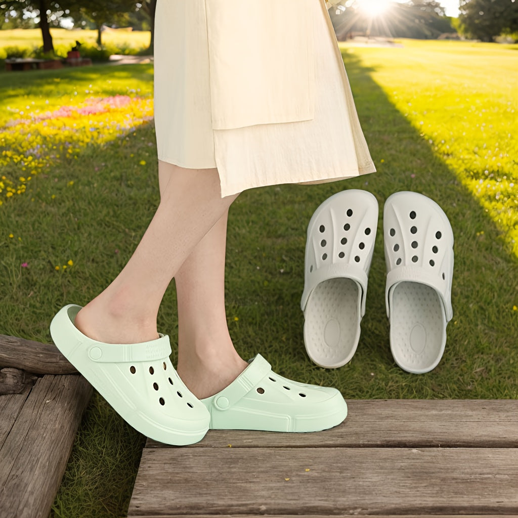 Unisex EVA Rubber Sole Beach Shoes Lightweight Anti-slip Sneakers