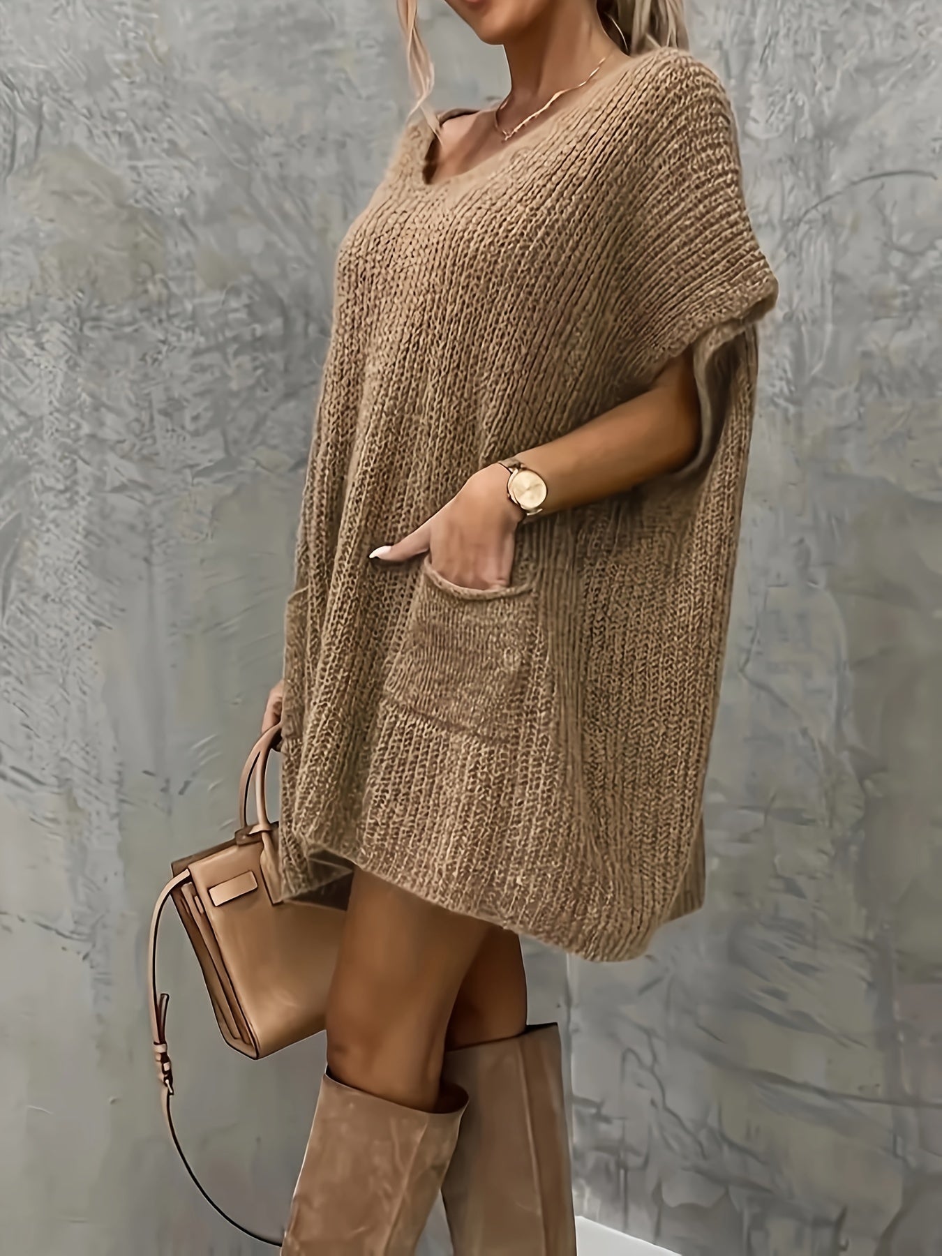 Women's Plus Size Oversized Sweater Loose Pullover Warm Fashionable