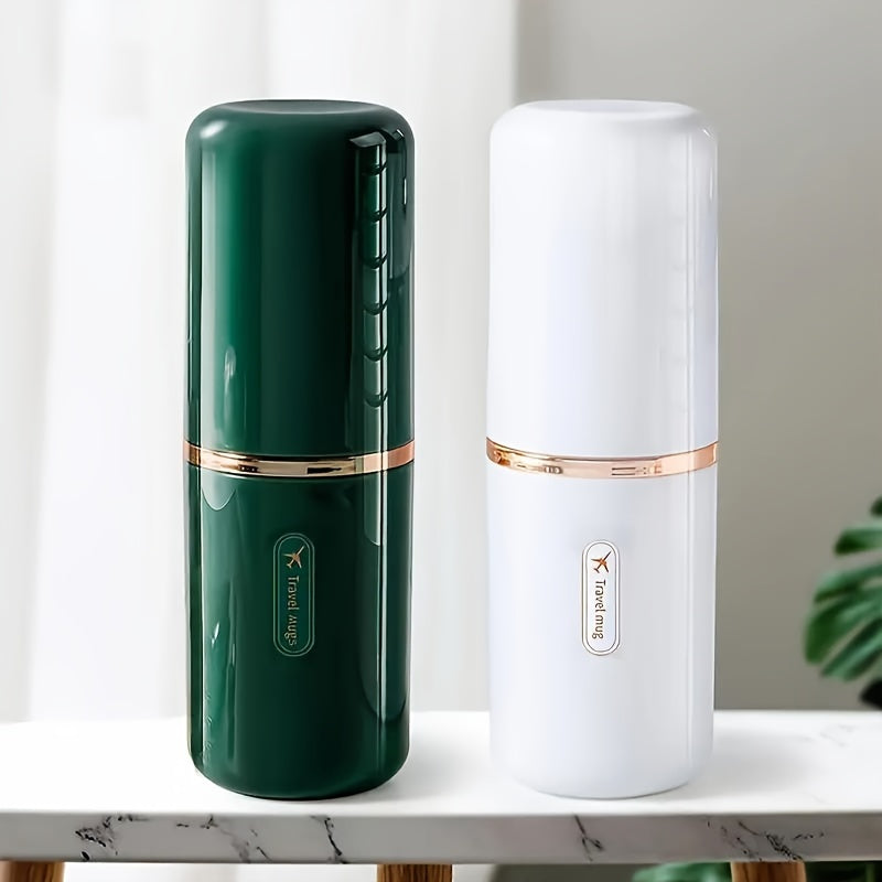 Portable Toothbrush Cup and Holder for Travel and Home Unscented