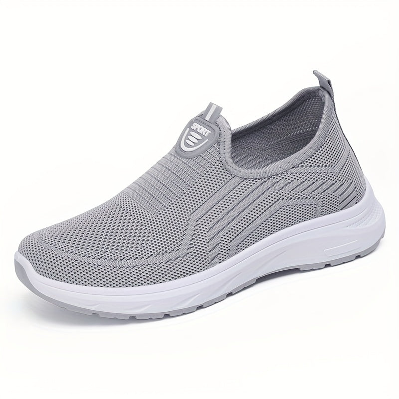 Women's Knit Slip-On Shoes Breathable Mesh Comfortable Walking