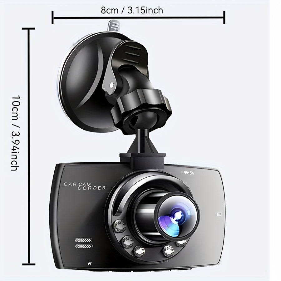 Car DVR Full HD 720P Gravity Sensor Night Vision Wide Angle Recording