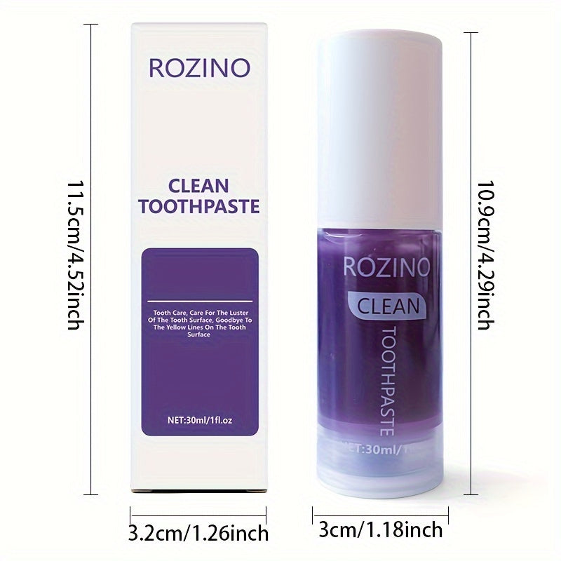 Purple Tooth Powder Set for Brightening Bad Breath and Gum Protection