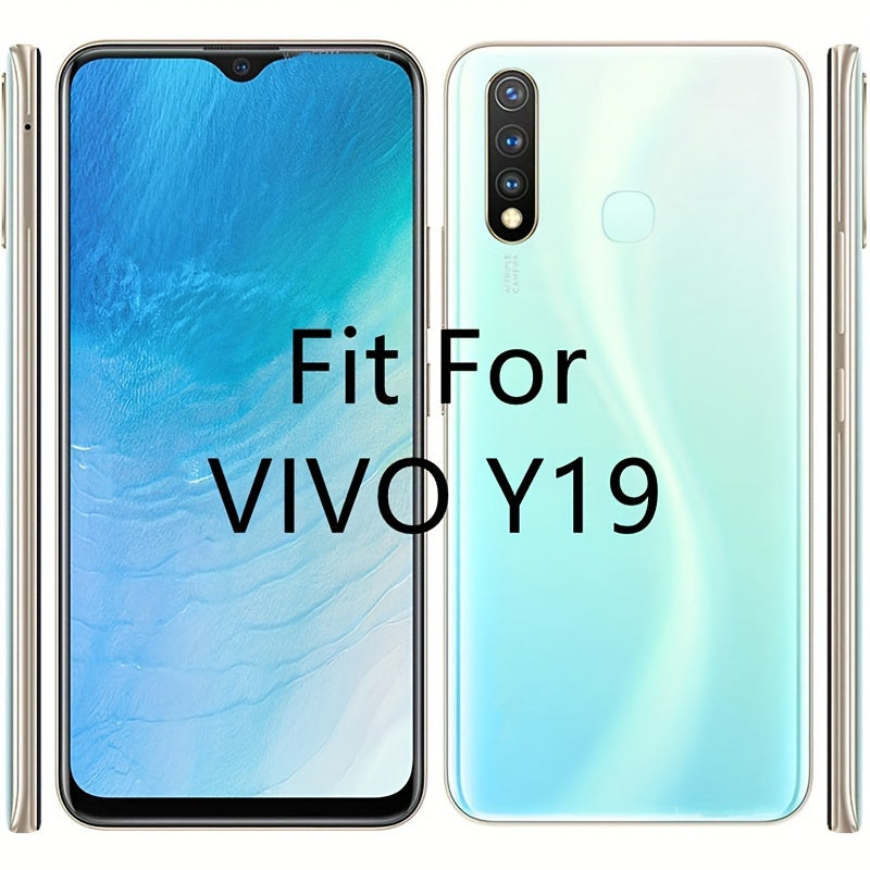 Clear Shockproof Bumper Phone Case for VIVO with Four Corner Airbags Transparent TPU Cover