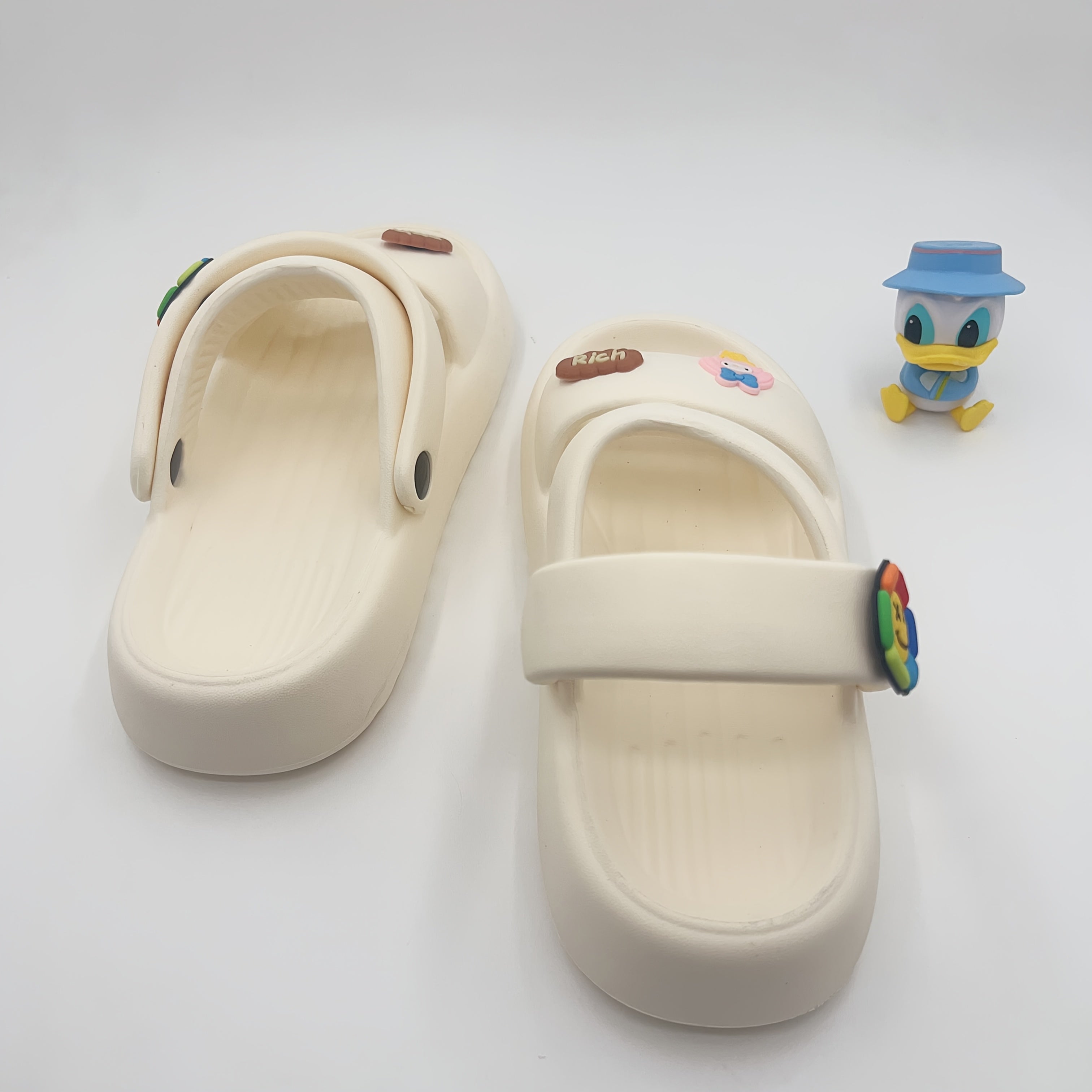 Women's EVA Slippers Open-Toe Cushioned Indoor Outdoor Lightweight