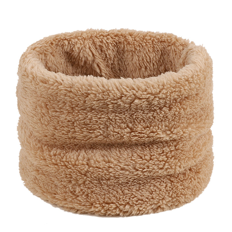 Cubierta de cuello alto cálida de invierno para hombres y mujeres, bucle único, unisex