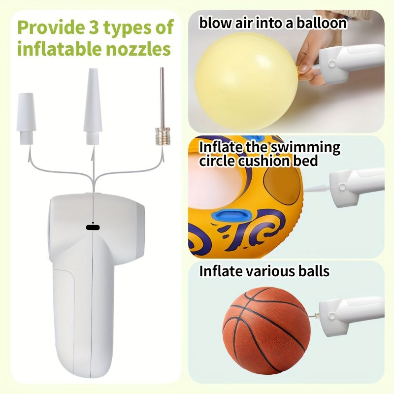 2025 Yil Yangilangan Inflatable Pump USB zaryadlash bilan, turli toʻpalarni oʻsish va tushirish uchun katta quvvatli vakuum mashinasi. Uy va tijorat foydalanish uchun mos, sumkasi bilan ta'minlangan.