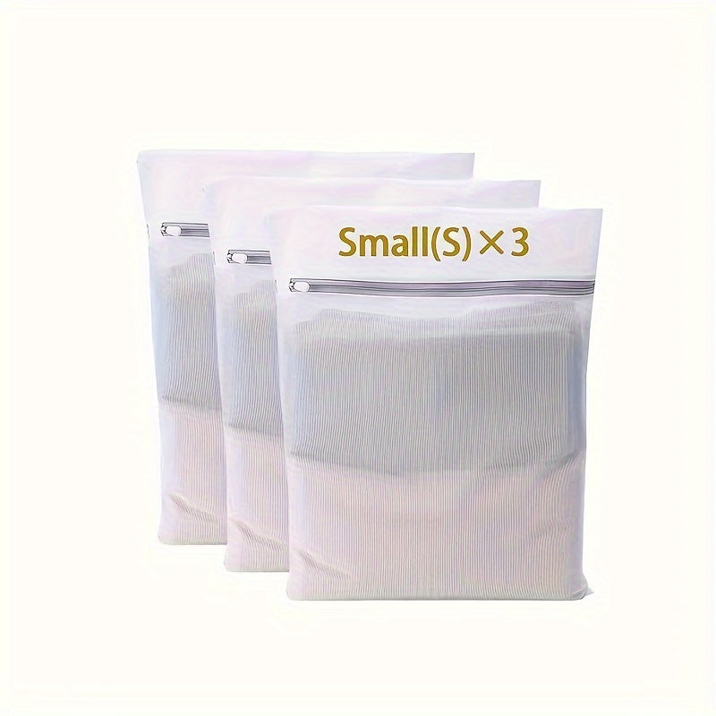 Juego de 1, 2, 3, 5 bolsas de malla para lavandería para ropa delicada, seguras para lavadora, ropa interior, sujetadores, calcetines, almacenamiento de viaje
