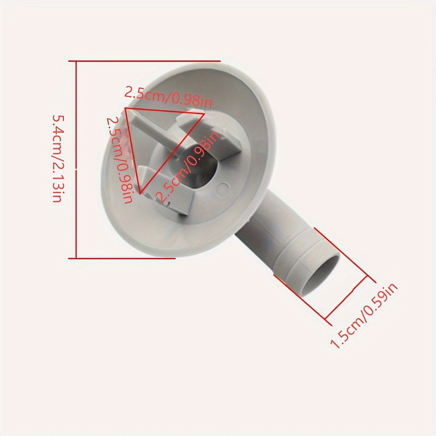 118-Inch Bendable Plastic Drain Hose for Air Conditioner and HVAC Systems