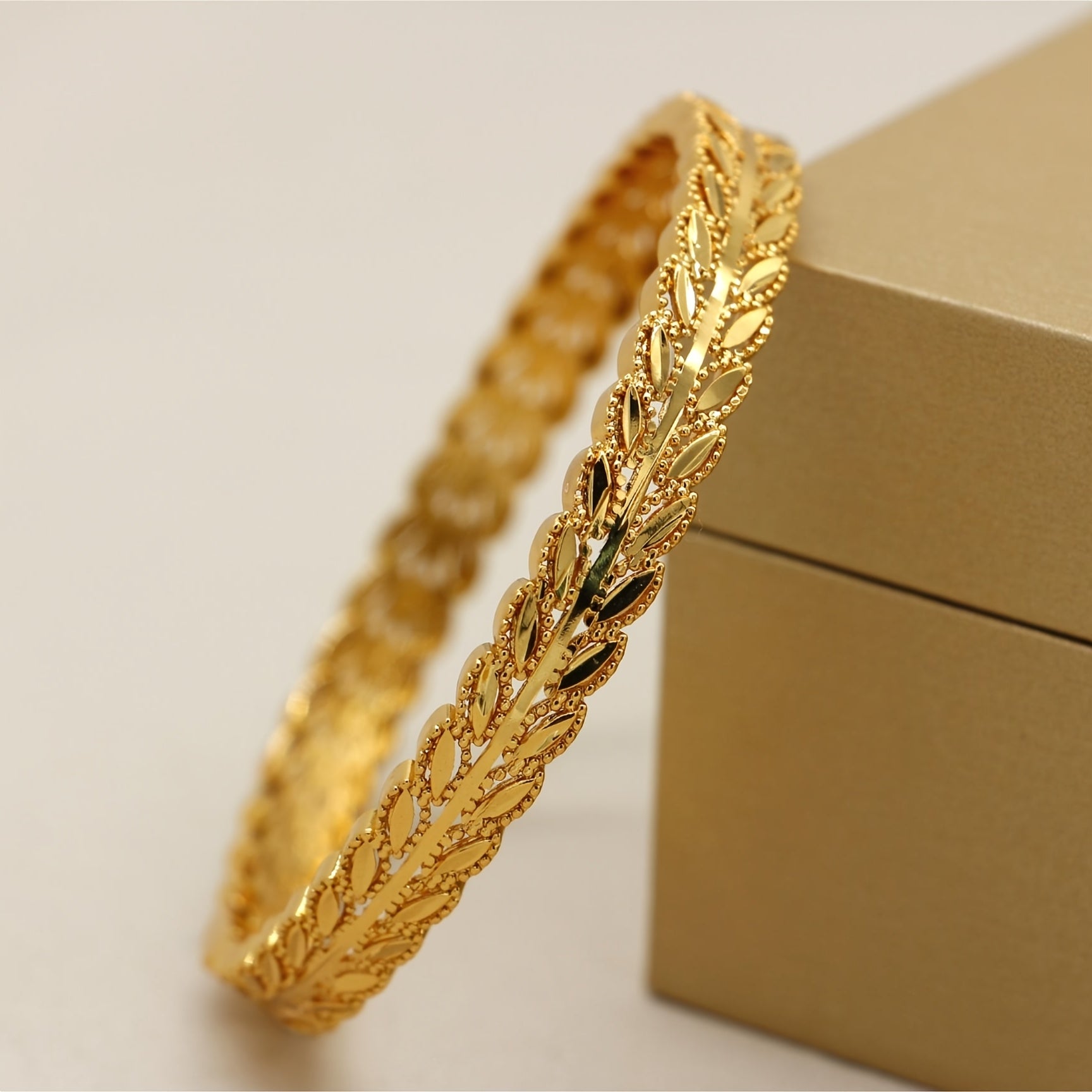 Vintage uslubi, mis Boho-Chic bug'doy quloq ochiq bilaguzuk ayollar uchun - Kundalik kiyish va sovg'a berish uchun ideal