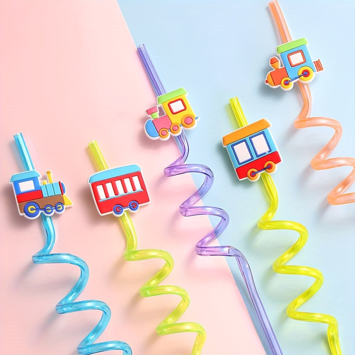 Bolalar uchun 4 ta rang-barang poyezd partiyali qobig'i