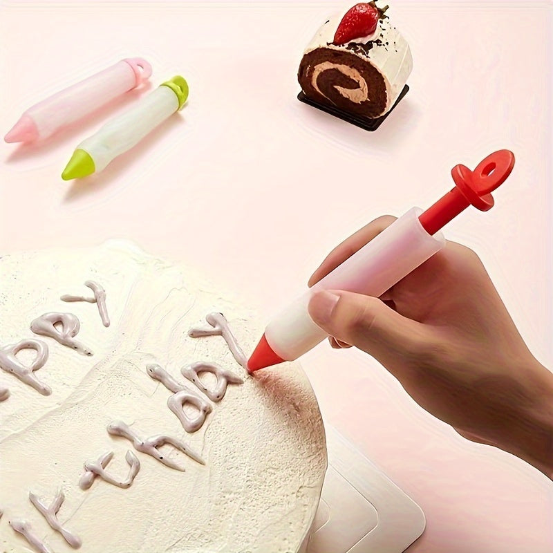 Silicone Decorating Pen for Cakes and Cookies, Reusable, Easy to Use