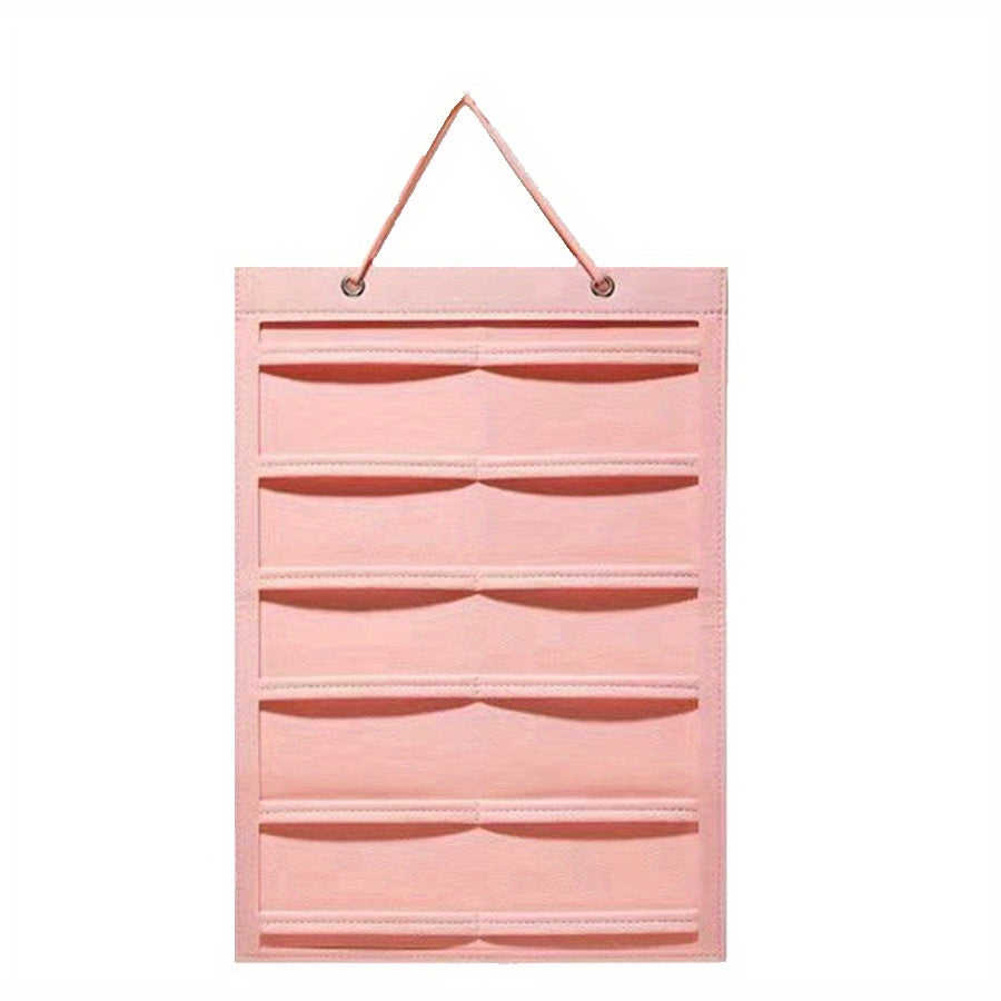 Sochni qisqich saqlash tokchasi, Ushbu osma saqlash tashkilotchisi bilan soch aksessuarlaringizni tartibga soling, devor bezak elementi