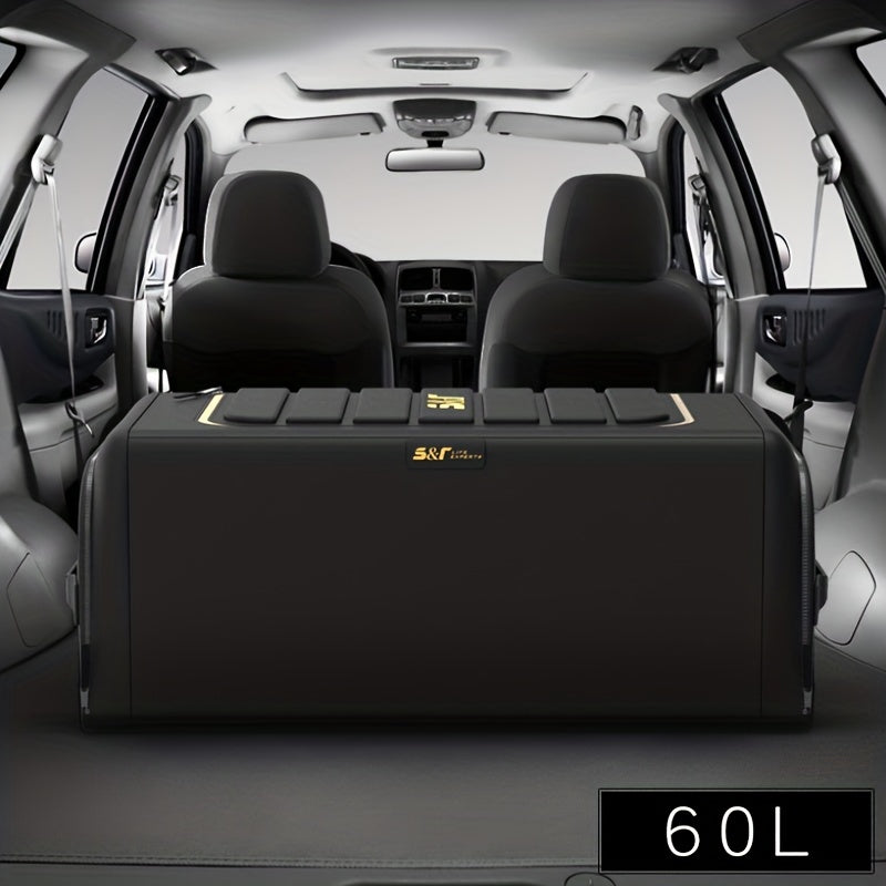 Органайзер для багажника автомобиля, складной, с несколькими отделениями, ящик для хранения для автомобиля SUV
