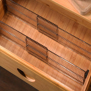 Adjustable Drawer Dividers for Underwear and Socks Non-Slip Space-Saving Storage Organizer