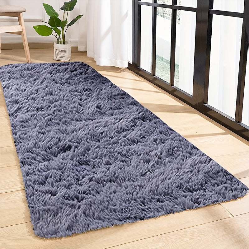 Modern Soft Polyester Area Rug for Living Room Bedroom Indoor Non-Shedding