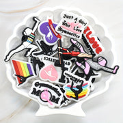 15pcs Gymnastics Shoe Charms PVC Plastic for Trampoline and Rings