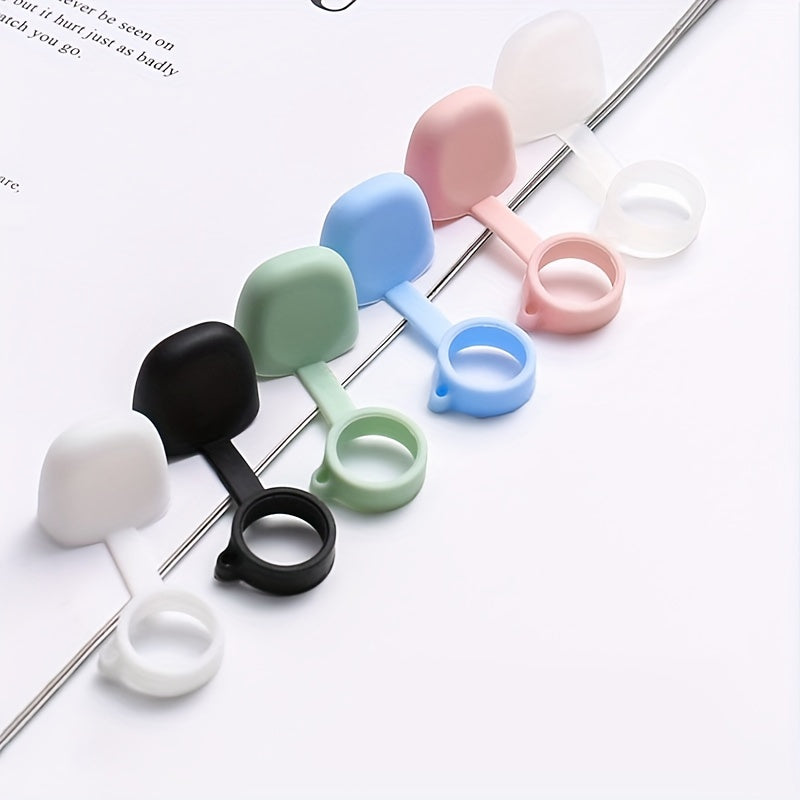 3 dona silikon elektron sigareta changyutgich qopqog'i 1.3cm 0.50in atomizergacha mos keladi