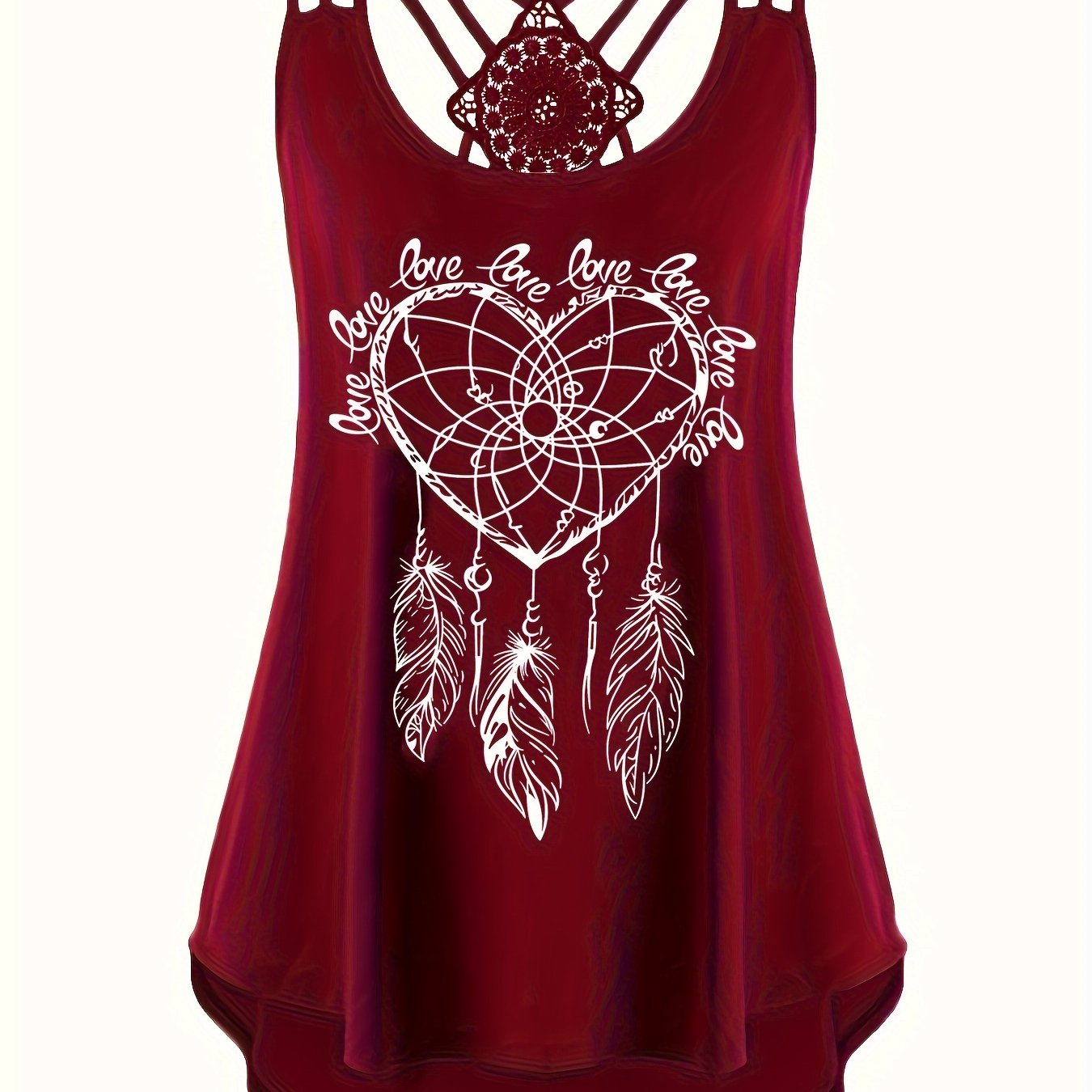 Women's Large Size Lace Suspender Waistcoat Backless Adjustable Straps Casual Chic