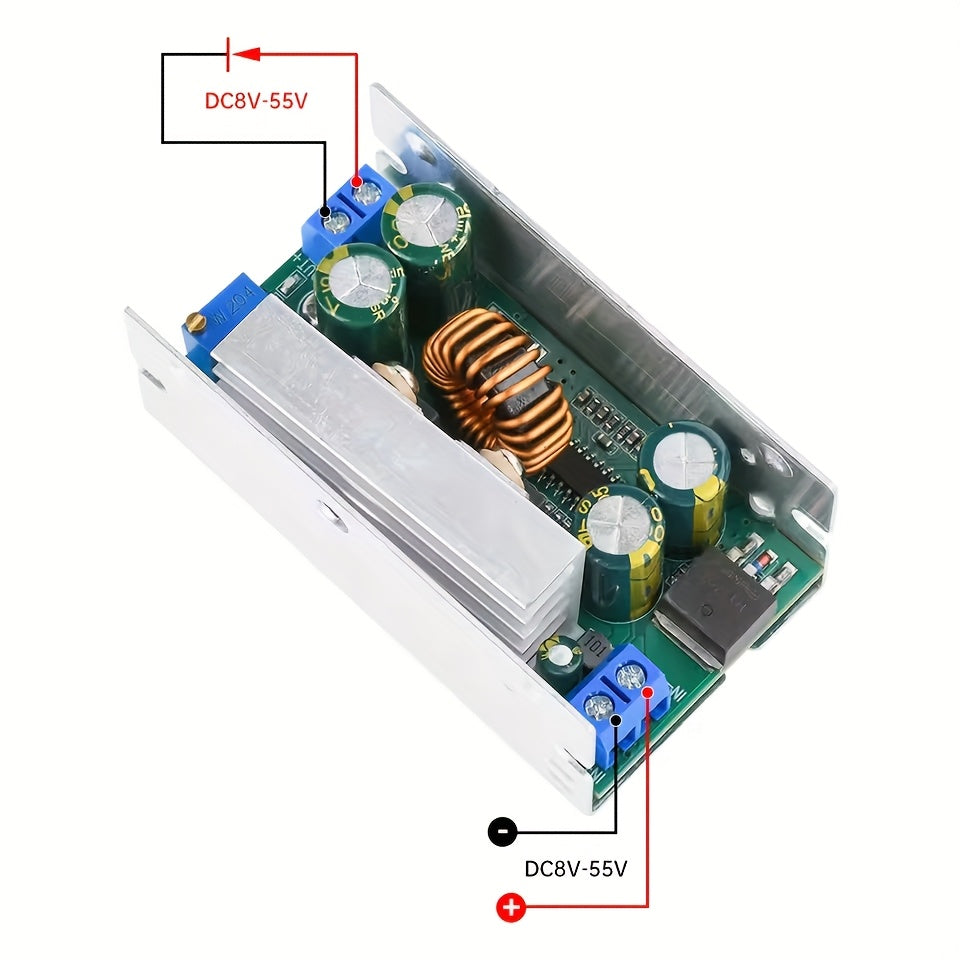 Adjustable DC-DC Step Down Power Module 1-36V Synchronous Rectification