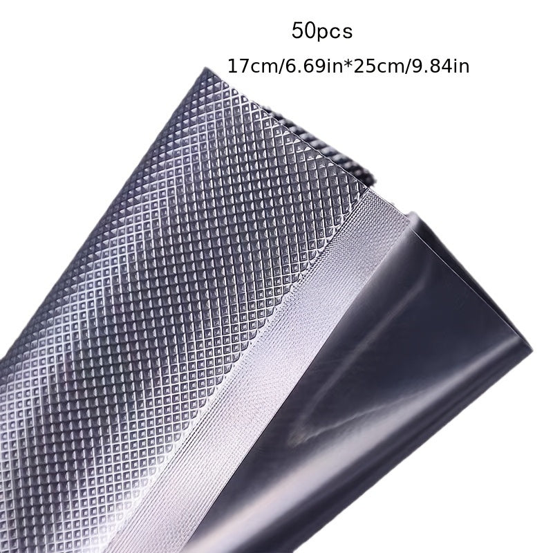 Vacuum Sealing Bags for Food Storage, Plastic Compression Bags for Sealing Machine