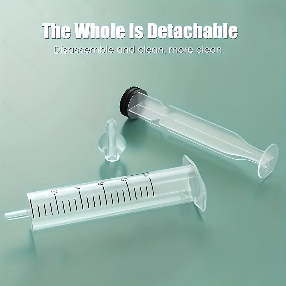 Two Pieces Nasal Irrigator Set for Infants and Adults Portable and Professional