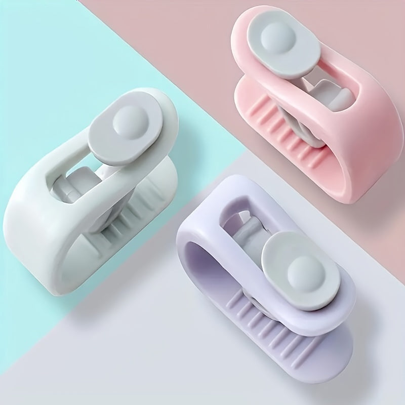 Polypropylene Bed Sheet Clips Pack of 8 Pink Non-Slip Blanket Curtain Clips Easy to Install