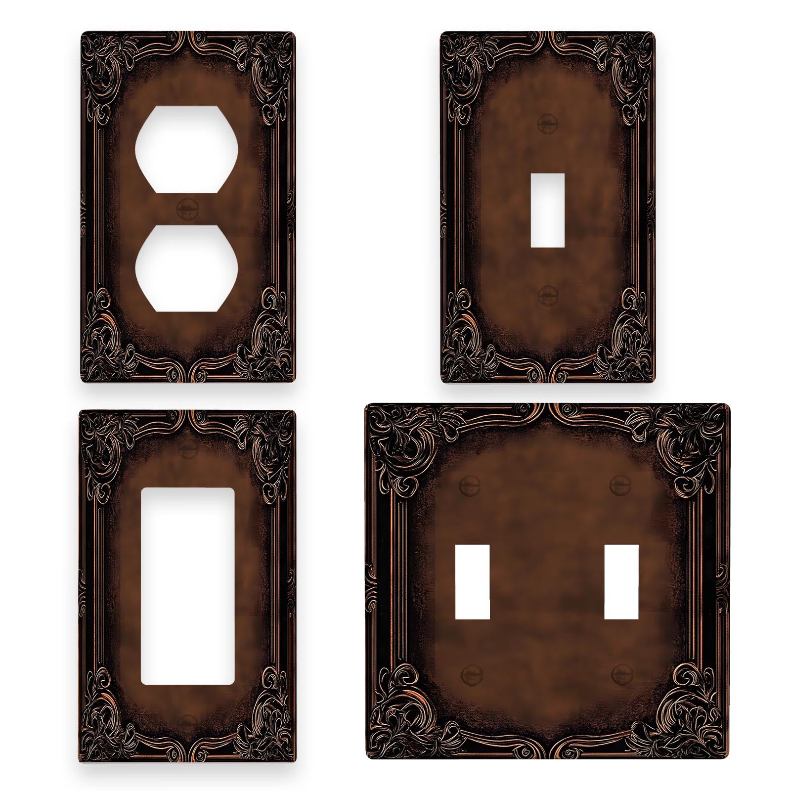 French Lace Light Switch Cover for 1 or 2 Gang Switches Easy to Install
