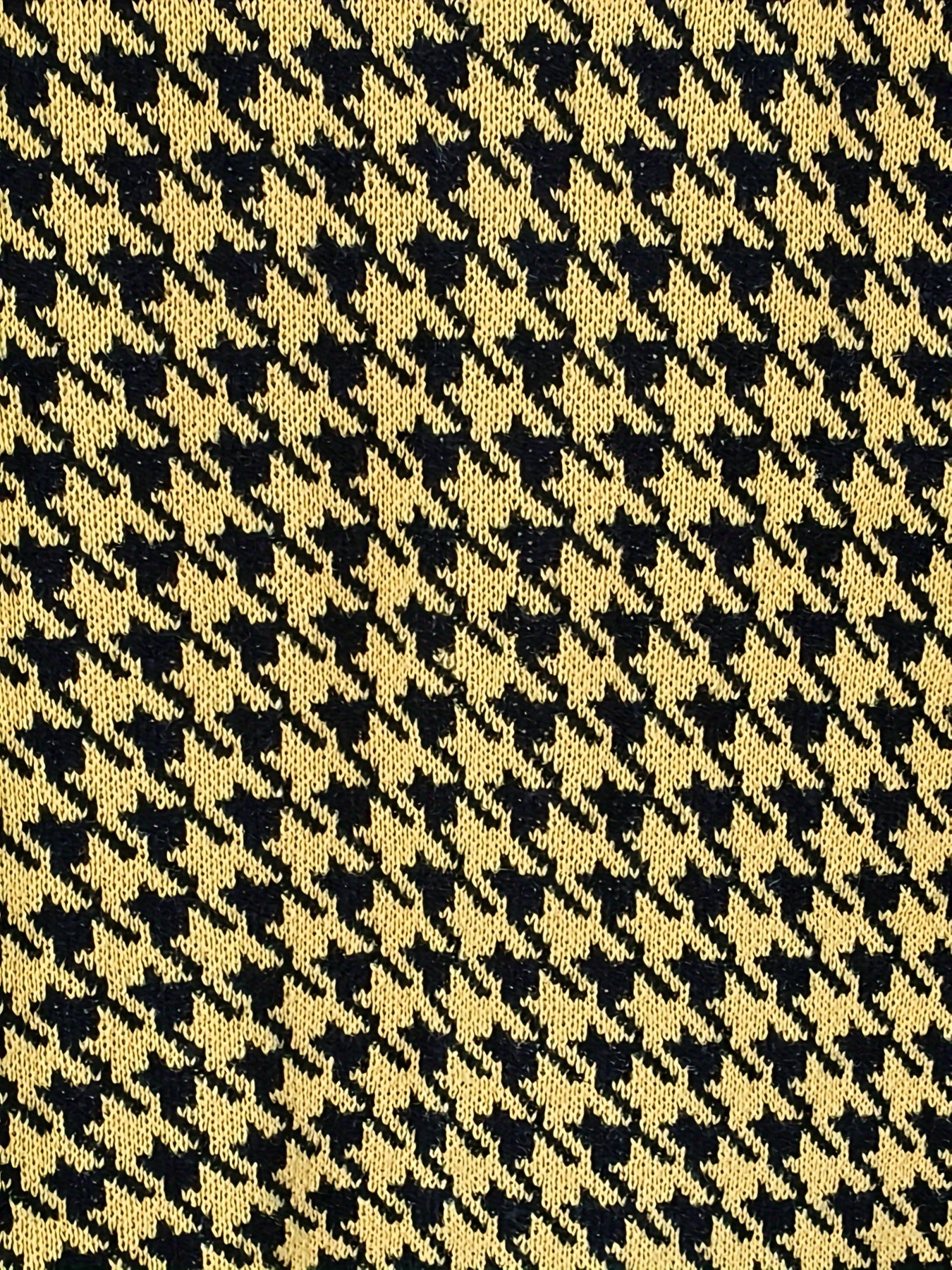 Plus o'lcham ayollar uchun Houndstooth rang-bloksiz bezakli bezakli sviter, kamyob sviter