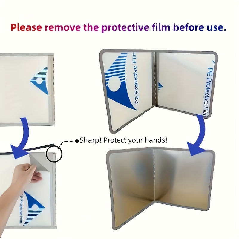 Нержавеющая сталь кухонный защитный экран от брызг масла для плиты и защиты столешницы