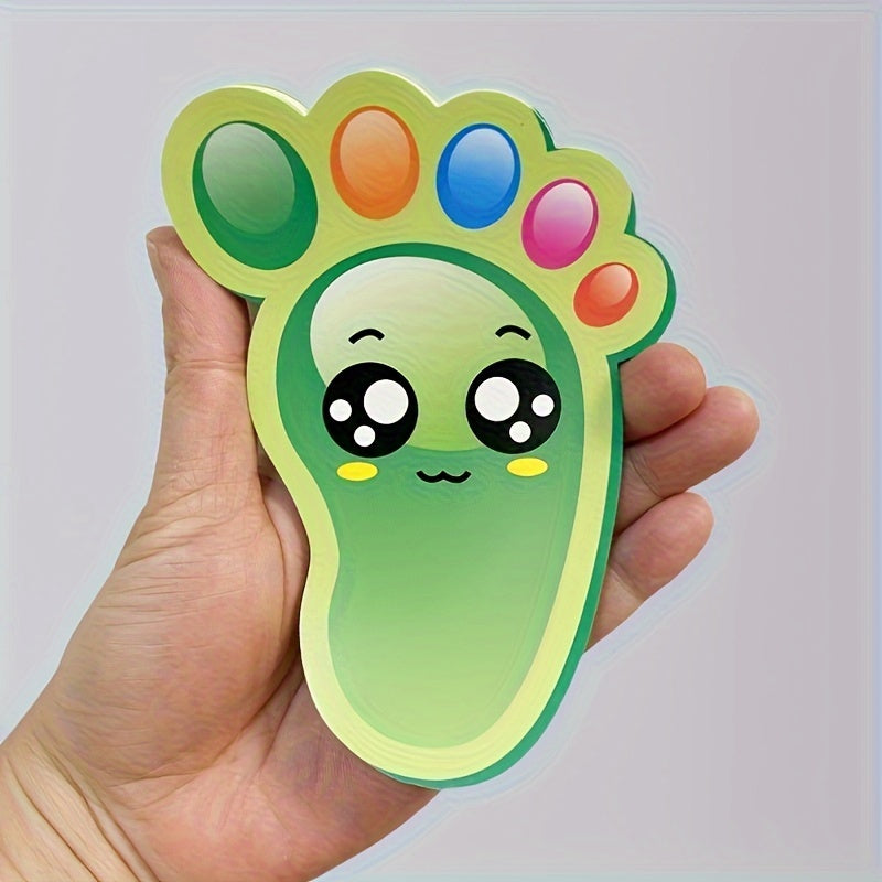 30-Pack Footprint-Shaped Floor Stickers Indoor Directional Guidance for Events