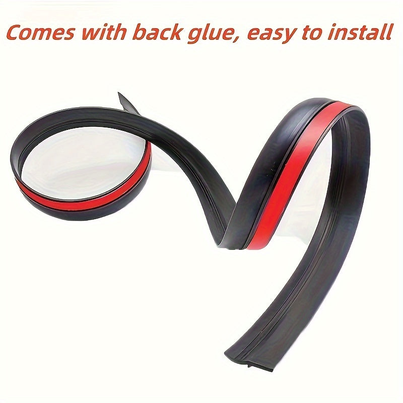 Rear Trunk Seal Pinstriping Tape 160cm Natural Rubber Waterproof Dust Sound Protection