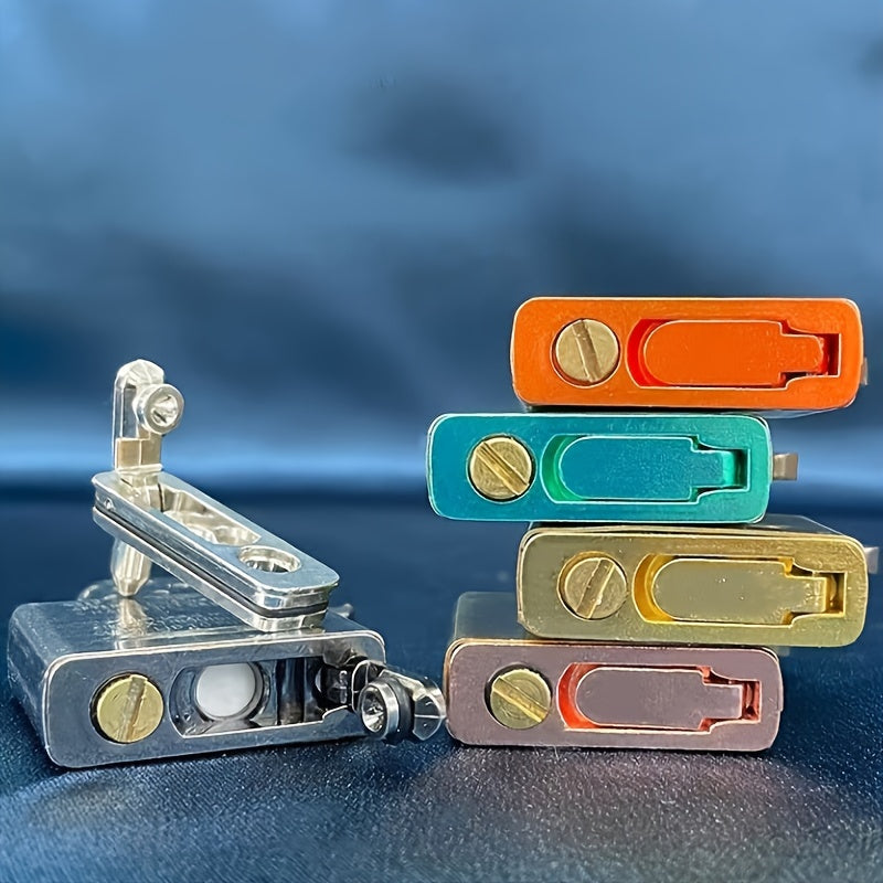 Unisex Alloy Sealing Pad with Silicone Inner Base for Lighters