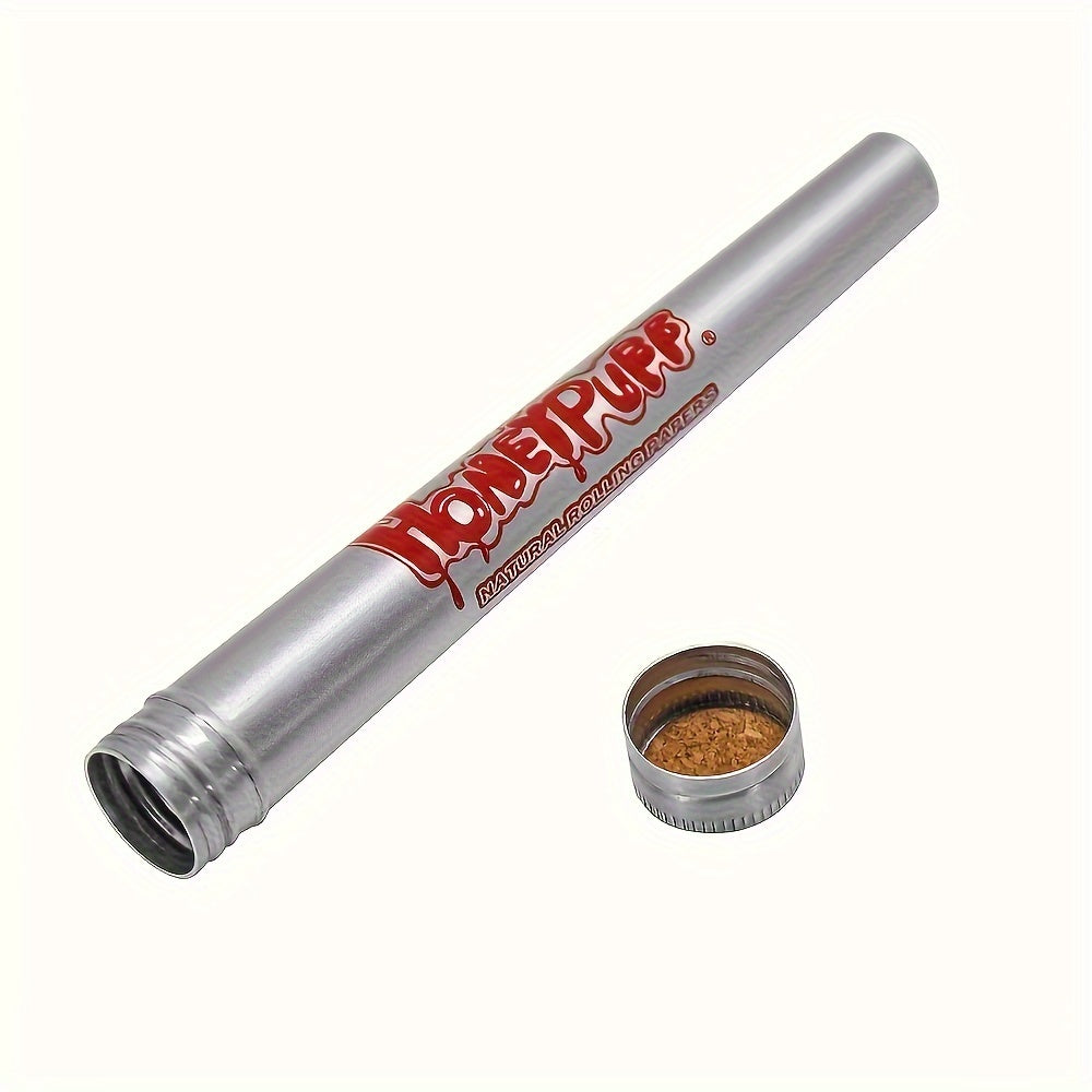 Metal Storage Tube for Cigarettes, Conical, 11.7mm Diameter, 16ml Capacity