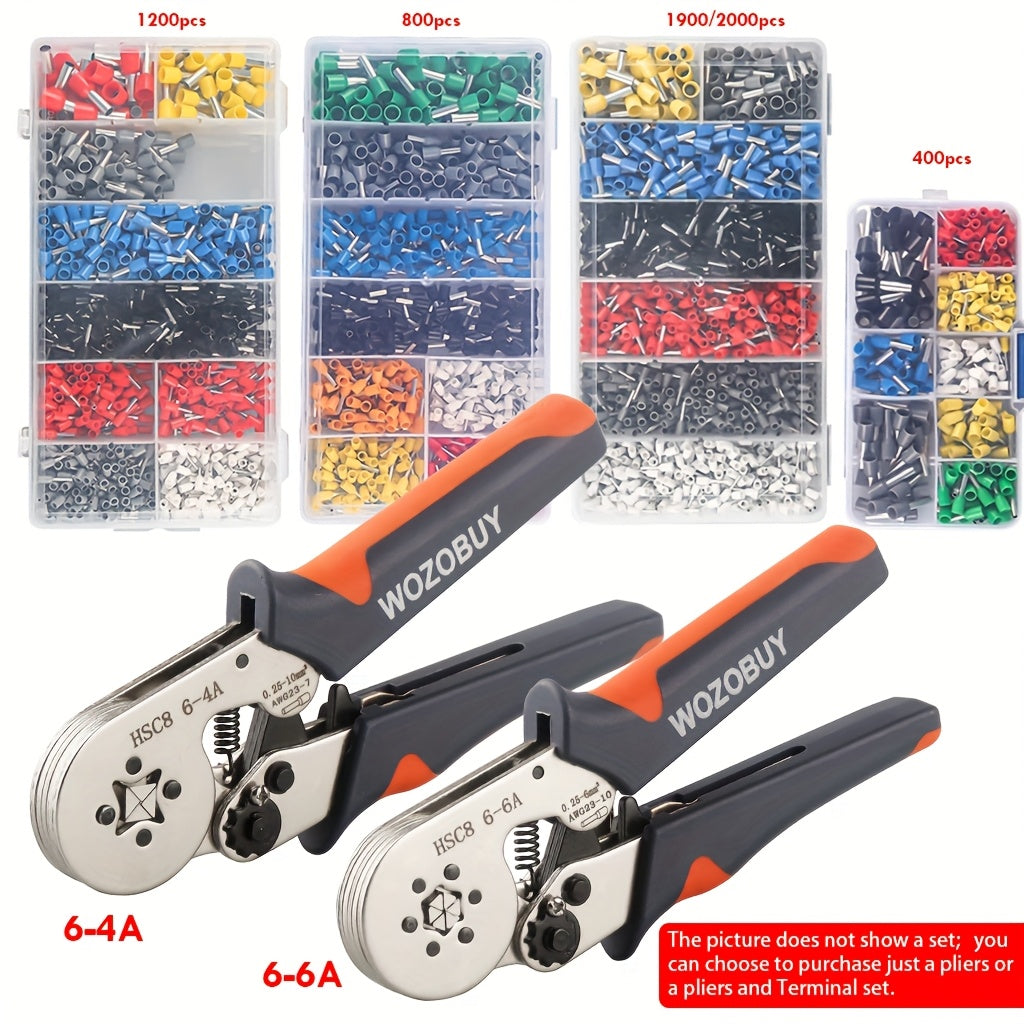 Crimping Tool for Ferrule Sleeves with Carbon Steel Handles