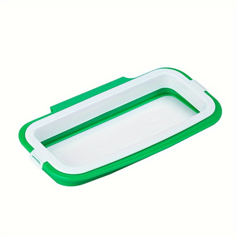 Kitchen Garbage Bag Holder Wall Mount Space-Saving Cabinet Door Organizer