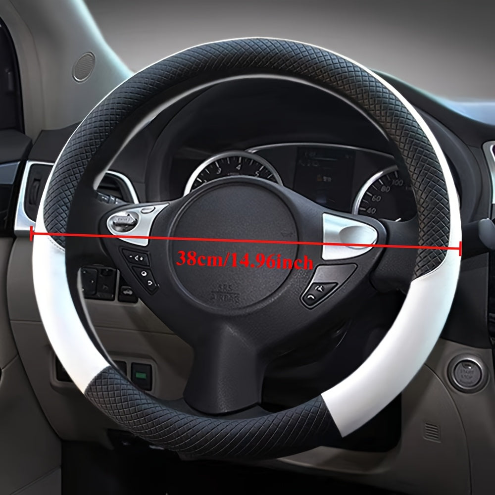 Kattalarlar uchun avtomobil boshqaruv g'ildiragi qopqog'i, sirpanishga qarshi, nafas oladigan, ichki bezak