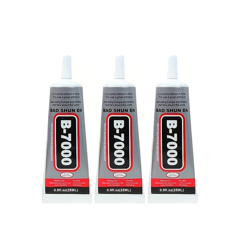 Multi-Purpose Transparent Adhesive Glue for Jewelry and Car Interior