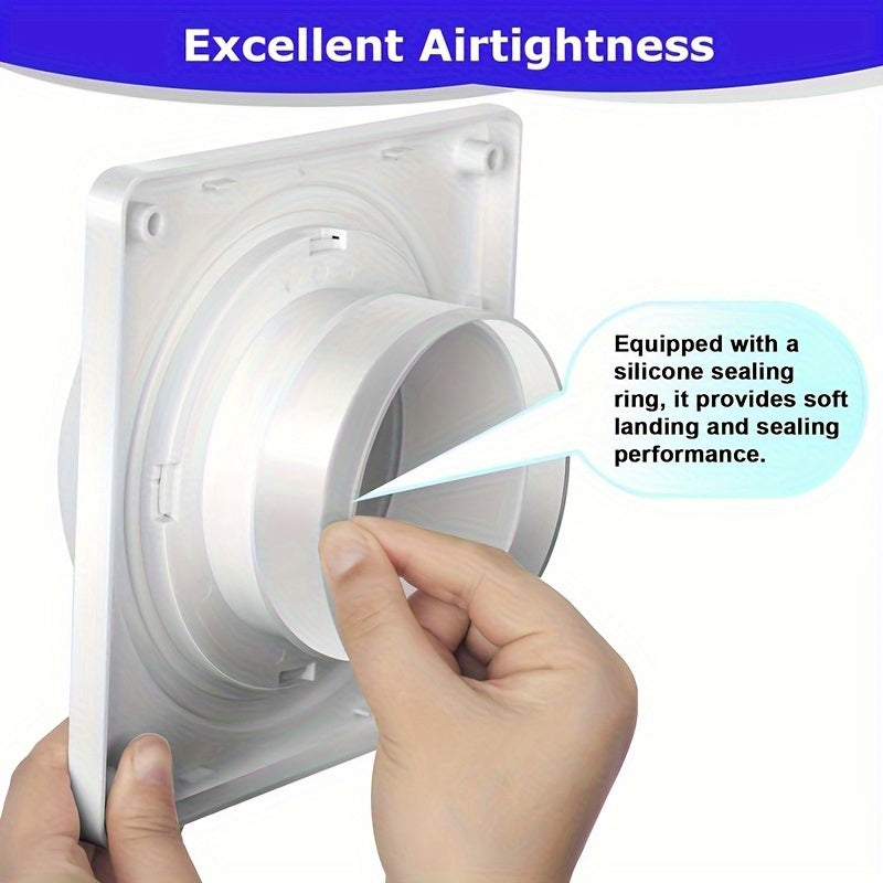 Dryer Vent Connector Kit Wall Plate With Quick Disconnect 4 Inch Tubes