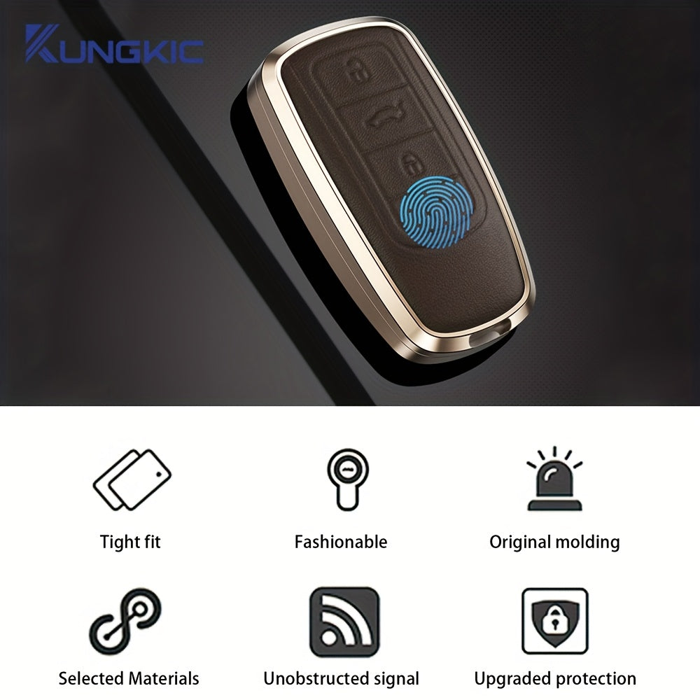 Car Remote Key Shell Cover PUPU PU Leather for Various Car Models